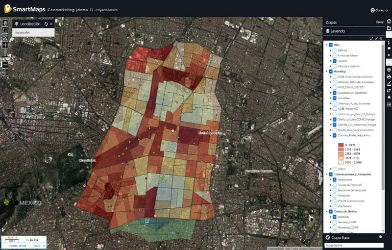 Plataformas de Mapas Web