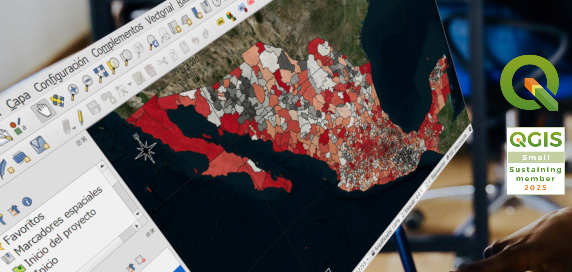 QGIS Software Interface